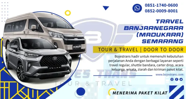 Travel Banjarnegara (Madukara) Semarang
