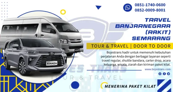 Travel Banjarnegara (Rakit) Semarang