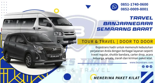Travel Banjarnegara Semarang Barat