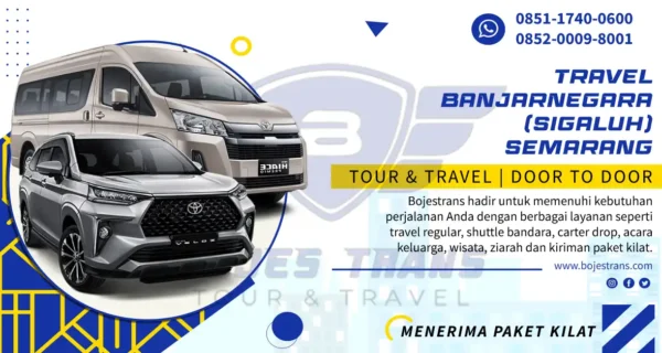 Travel Banjarnegara (Sigaluh) Semarang