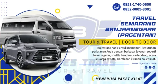 Travel Semarang Banjarnegara (Pagentan)