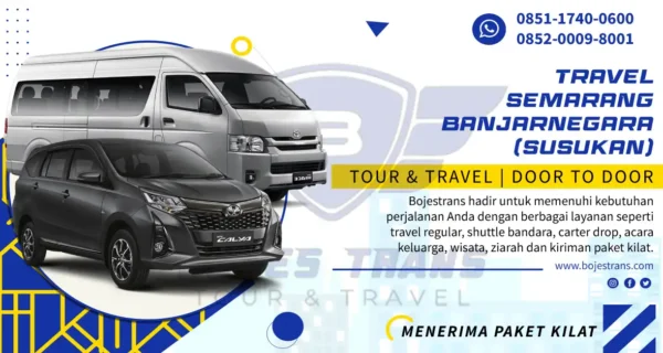 Travel Semarang Banjarnegara (Susukan)