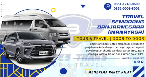 Travel Semarang Banjarnegara (Wanayasa)