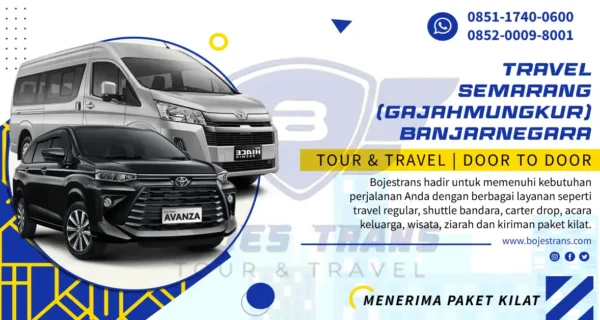 Travel Semarang (Gajahmungkur) Banjarnegara