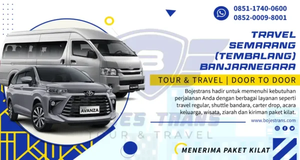 Travel Semarang (Tembalang) Banjarnegara