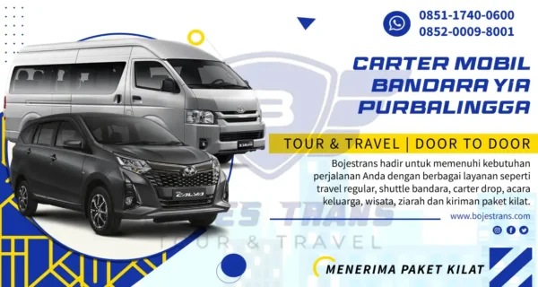 Carter Mobil Bandara YIA Purbalingga