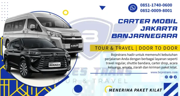 Carter Mobil Jakarta Banjarnegara