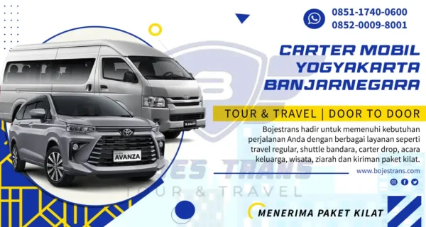 Carter Mobil Yogyakarta Banjarnegara